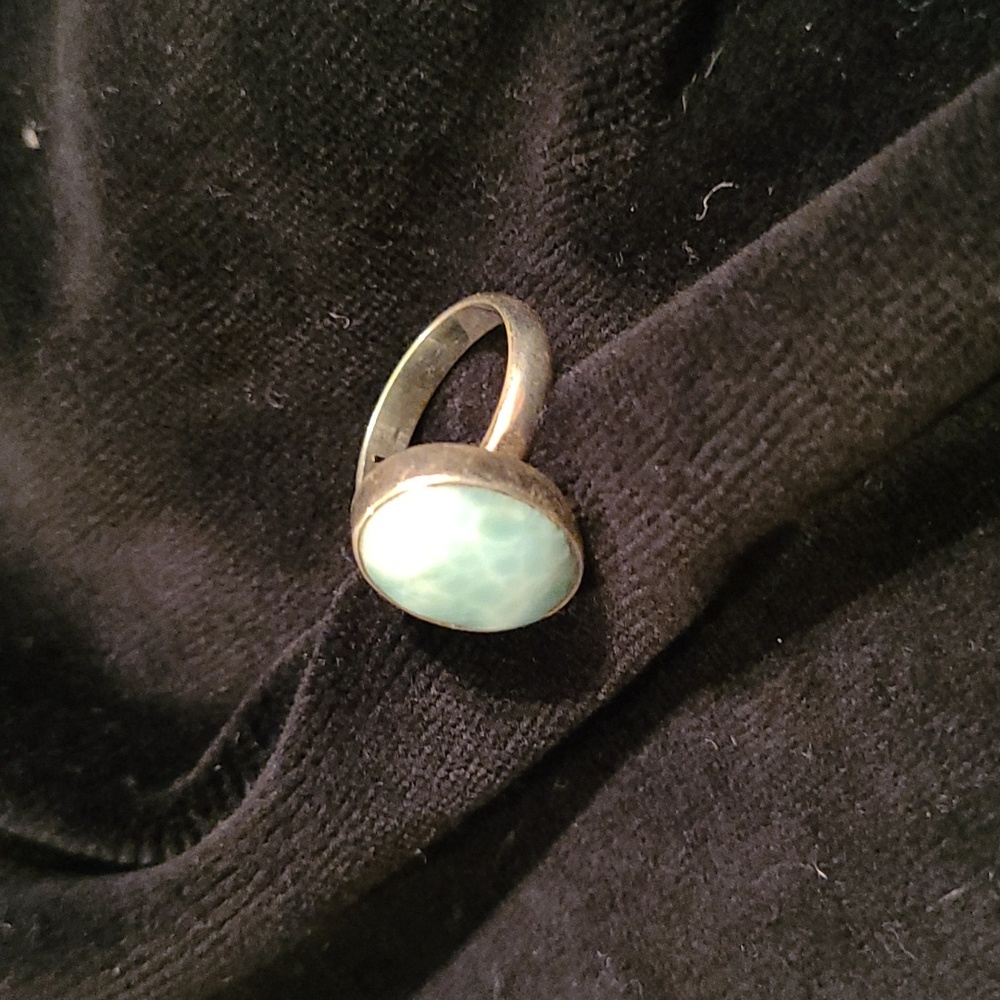 QVC jewelry. Larimer Sterling Ring Size 8